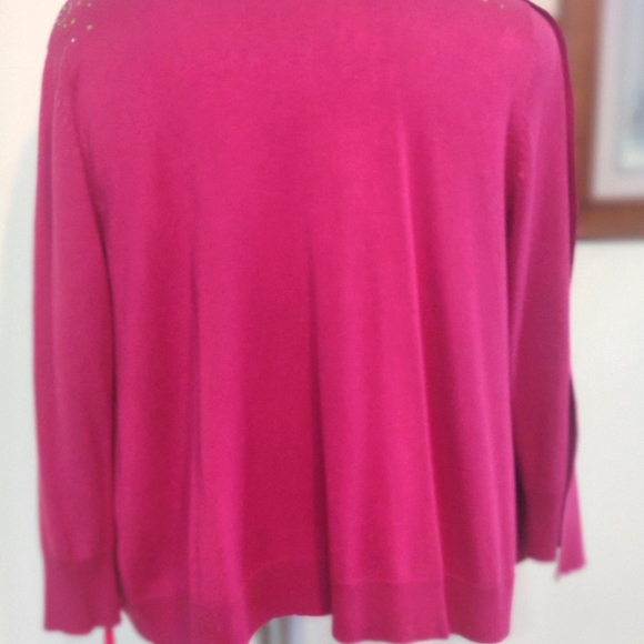 Ruby Red Cardigan - Picture 2 of 7
